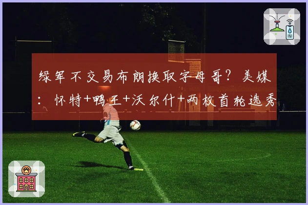 绿军不交易布朗换取字母哥?美媒:怀特+鸭王+沃尔什+两枚首轮选秀权